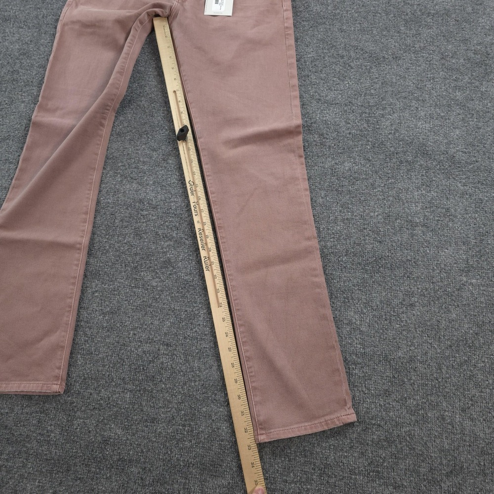 AG Jeans Mens 29x33 Pink Wild Rose Denim Tellis Modern Slim Stretch Casual NEW - Picture 11 of 15